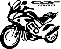 Aufkleber CBF 1000 stilisiert