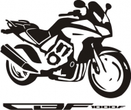 Aufkleber CBF 1000F