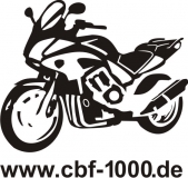 Forumsaufkleber CBF 1000 stilisiert