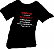T-Shirt bedruckt vorn