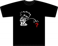Fun Shirt Piss auf...